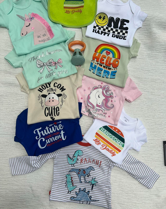 Graphic Baby Tee's