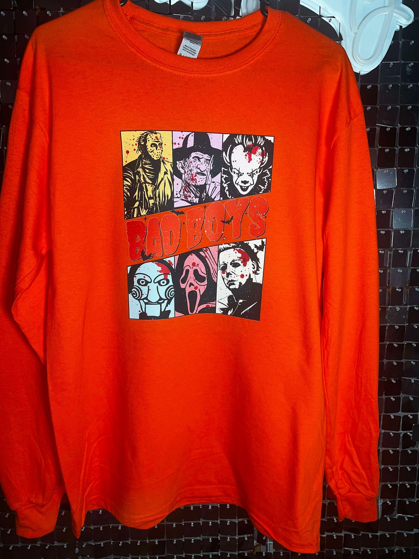 Halloween Collection: Bad Boy T-shirt Series - Jason, Freddy, Pennywise, Jigsaw, Pennywise, and Michael Myers