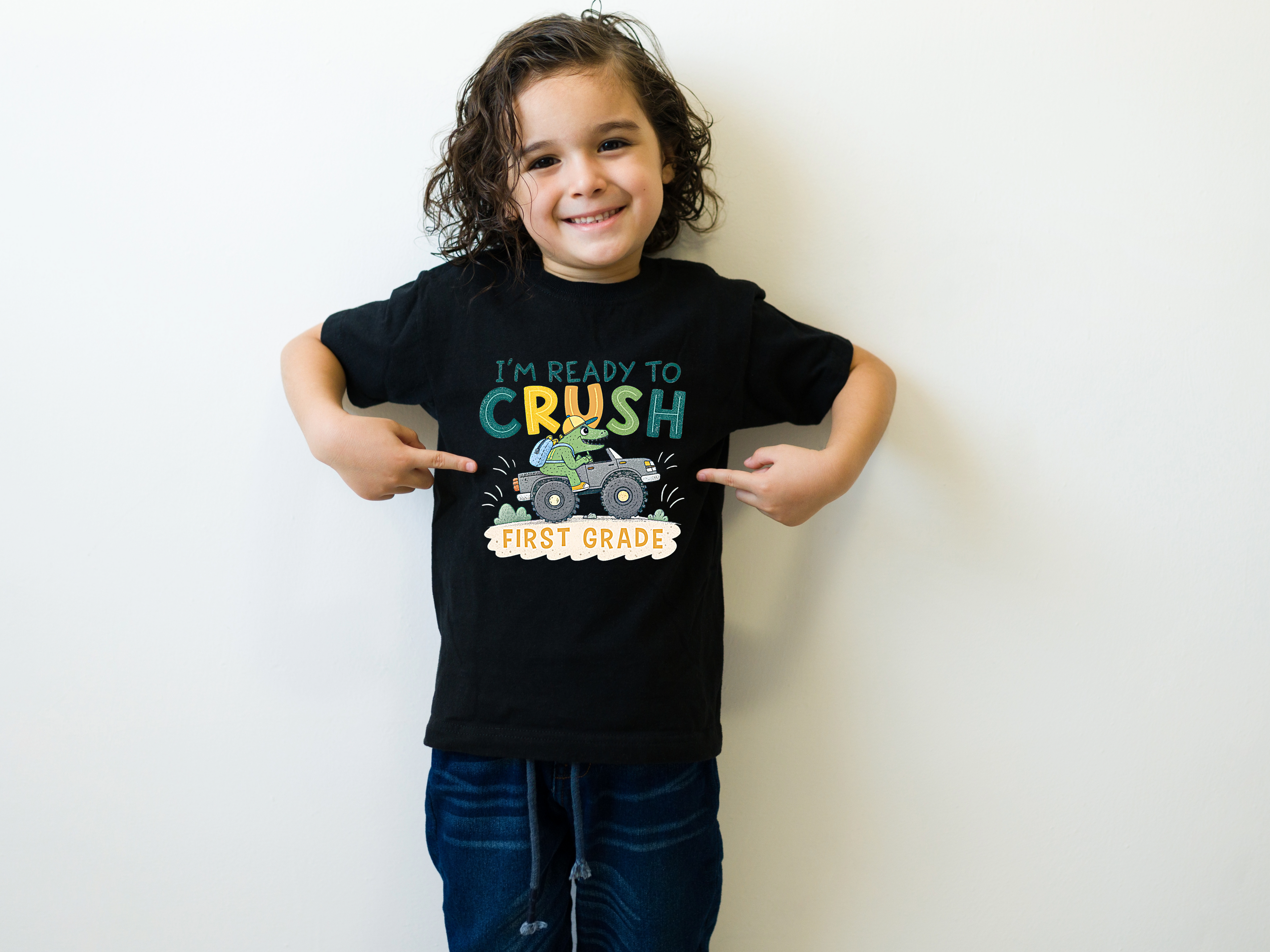 I’m Ready to Crush It T-Shirt – Back to School Shirt for Boys & Girls (Pre-K to 4th Grade)