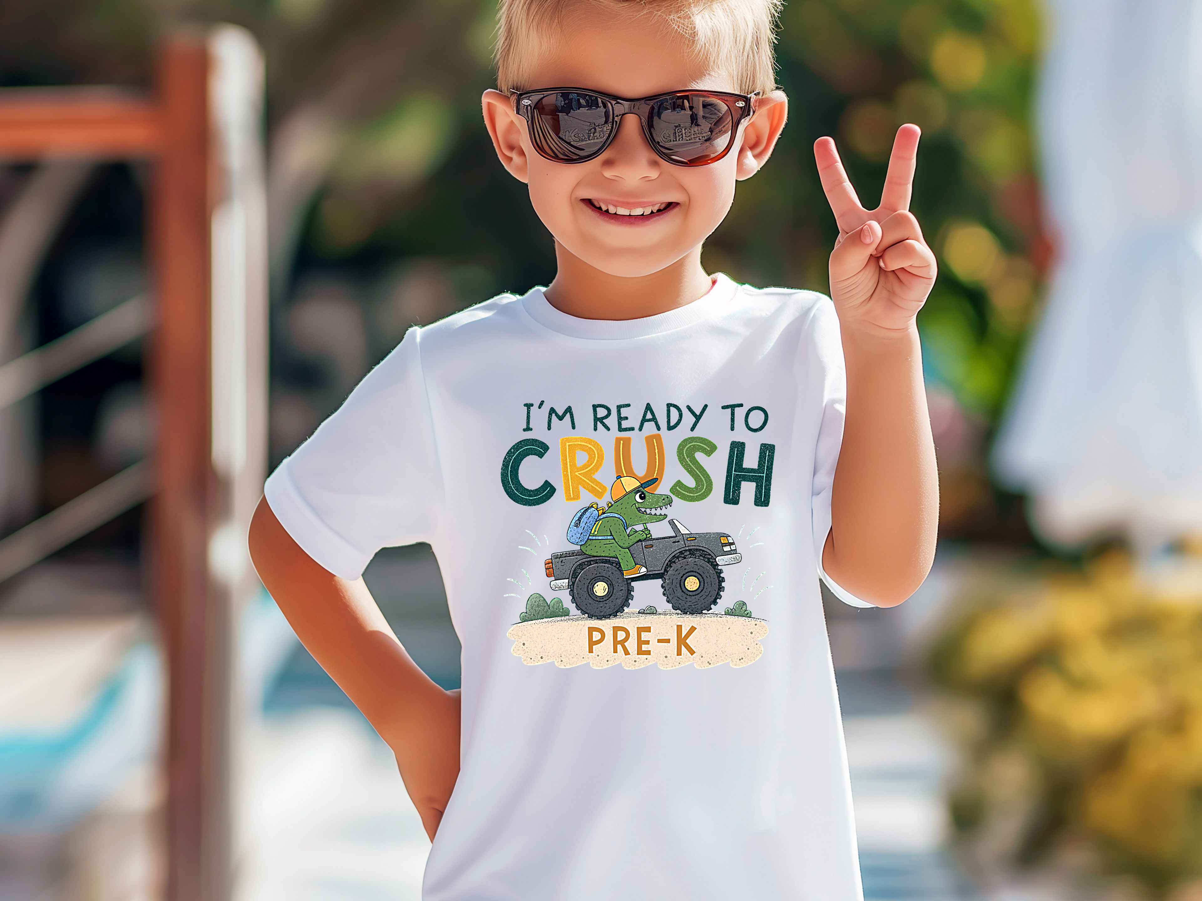 I’m Ready to Crush It T-Shirt – Back to School Shirt for Boys & Girls (Pre-K to 4th Grade)