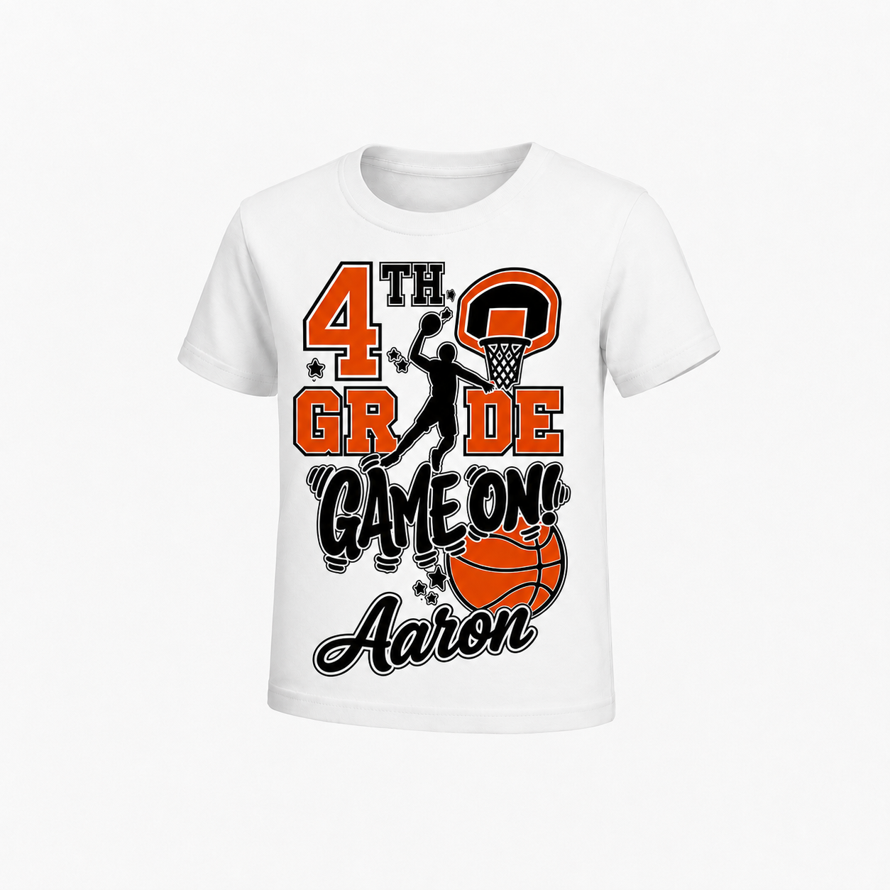 Grade Game On! Personalized Back-to-School Shirt