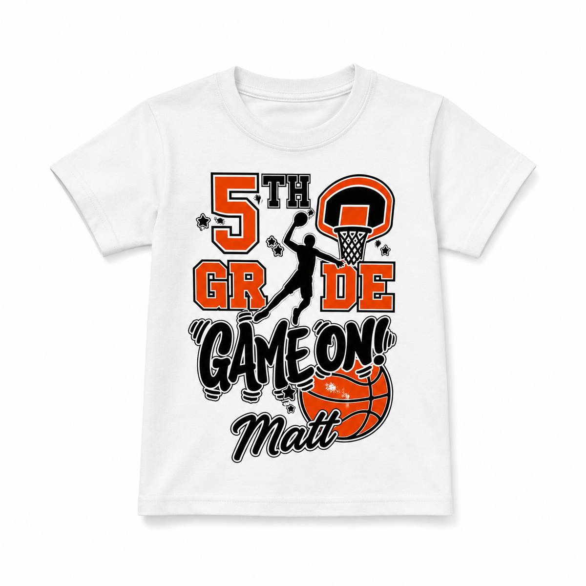 Grade Game On! Personalized Back-to-School Shirt