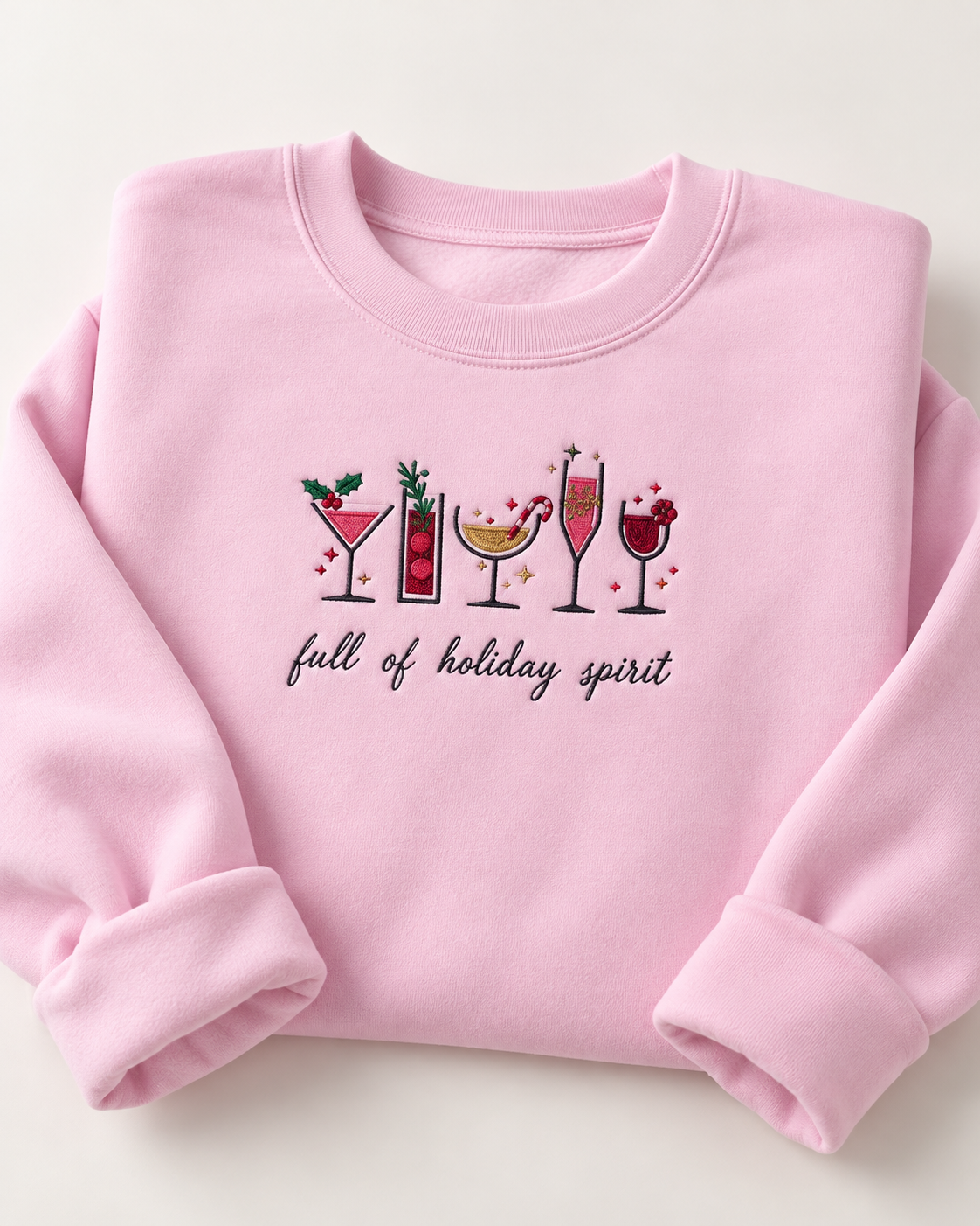 Sip, Sip Hooray! | Holiday Cocktail Crewneck