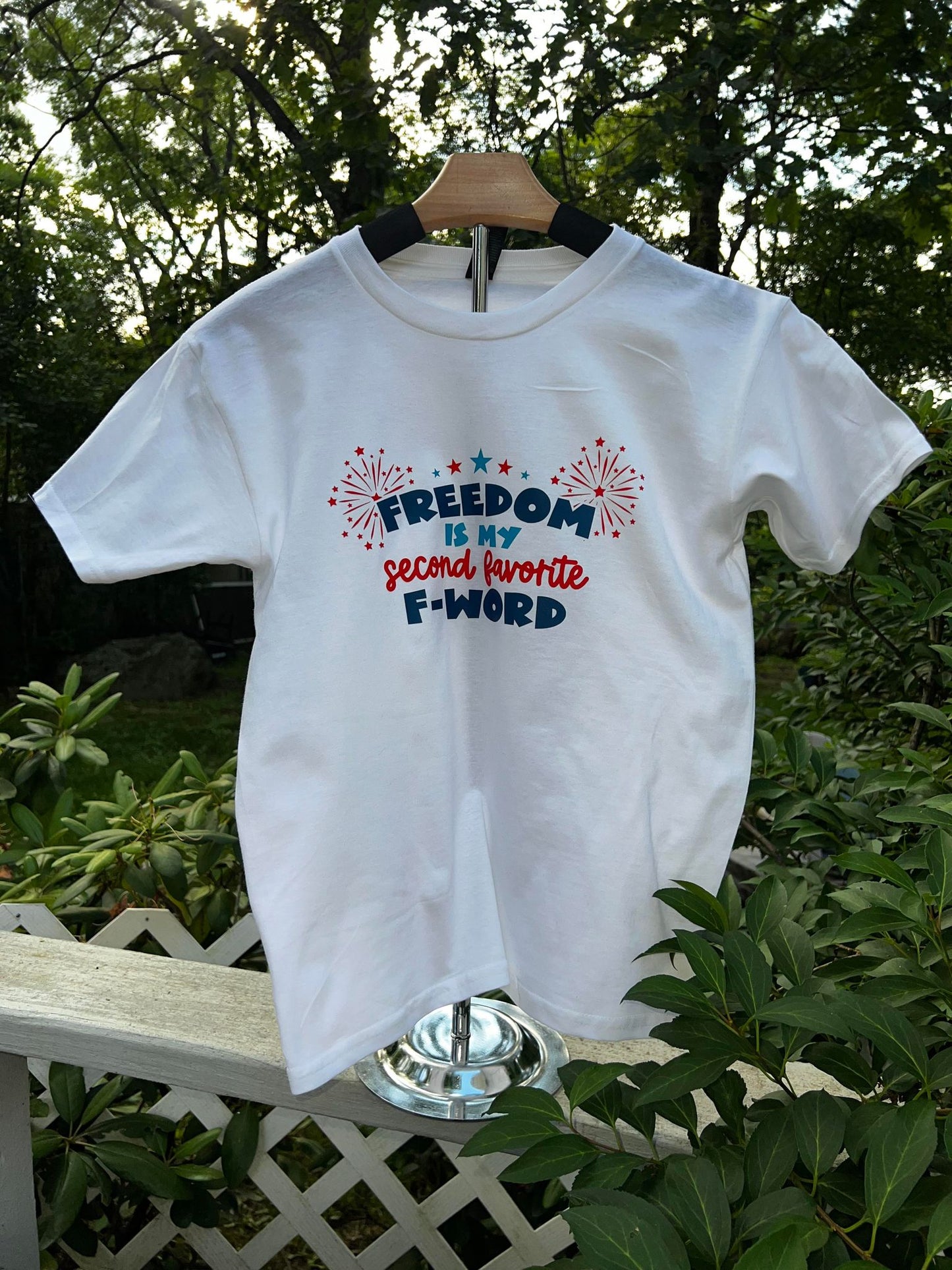 Funny Graphic Tshirt - "Freedom is my Second Favorite F-Word"