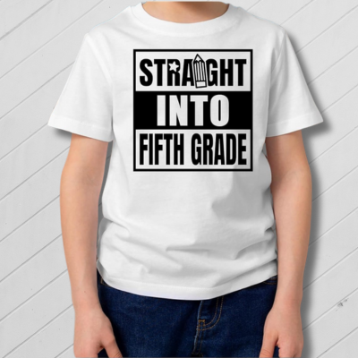 Back to School T-Shirt – Grade Level Shirts for Girls & Boys