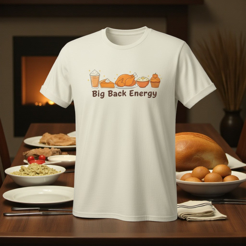 Funny Thanksgiving T-Shirt Collection – “Talk Turkey to Me”, “I Wanna Hold Your Ham”, “Pies Before Guys” & More