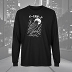 F-Caw-F Long Sleeve Tee | Funny Raven Graphic Shirt