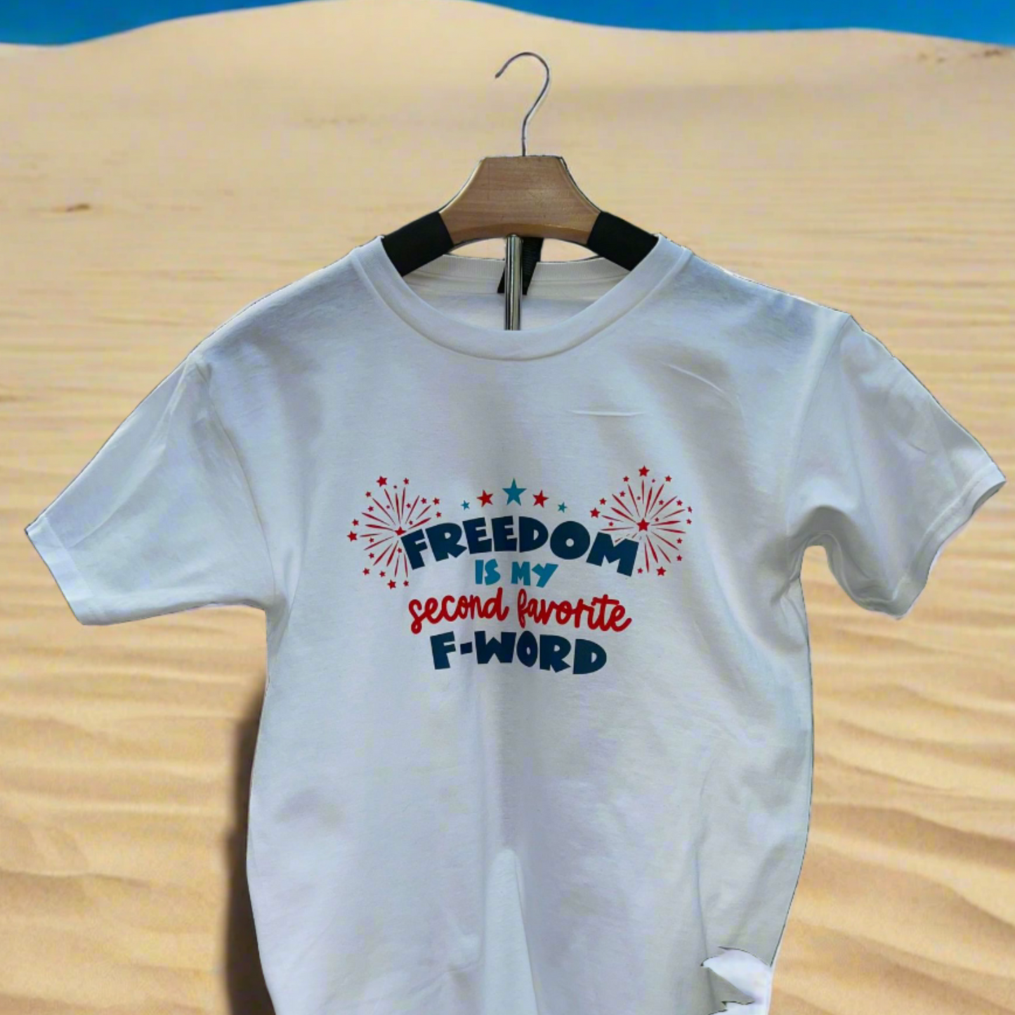 Funny Graphic Tshirt - "Freedom is my Second Favorite F-Word"